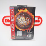 NBA JAM T.E. TOURNAMENT EDITION - NEW & Factory Sealed with Authentic V-Overlap Seam! (Sega Genesis)