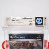 GOD OF WAR II 2 - WATA GRADED 9.4 A+! NEW & Factory Sealed! (PS2 PlayStation 2)
