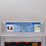 MIKE DITKA (Chicago Bears): POWER FOOTBALL - CGC GRADED 9.6 A+! NEW & Factory Sealed with Authentic 3-Sided Seam! (Sega Genesis)
