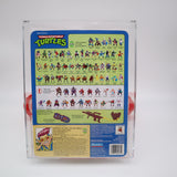 ZAK THE NEUTRINO - 1992 PLAYMATES - AFA GRADED 70 Y-EX+ NEW Authentic & Factory Sealed! (Vintage TMNT Figure)