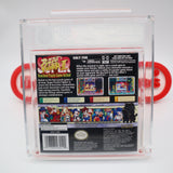 SUPER PUZZLE FIGHTER II 2 - VGA GRADED 95+ MINT GOLD UNCIRCULATED! NEW & Factory Sealed with Authentic H-Seam! (GBA Game Boy Advance)