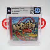 ROLLERCOASTER TYCOON - WATA GRADED 9.8 A! NEW & Factory Sealed! (PC Computer Game)