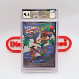 D.J. BOY / DJ BOY - CGC PEDIGREE GRADED 9.6 A! NEW & Factory Sealed with Authentic Tube Seal! (Sega Genesis)