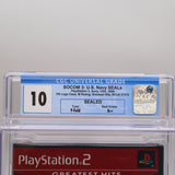 SOCOM 3 III: U.S. NAVY SEALS - HIGHEST/PERFECT GRADED CGC 10 A++! NEW & Factory Sealed! (PS2 PlayStation 2)