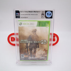 COD CALL OF DUTY: MODERN WARFARE 2 - WATA GRADED 9.6 A+! NEW & Factory Sealed! (XBox 360)