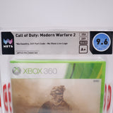 COD CALL OF DUTY: MODERN WARFARE 2 - WATA GRADED 9.6 A+! NEW & Factory Sealed! (XBox 360)