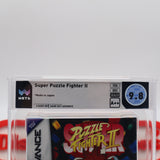 CAPCOM'S SUPER PUZZLE FIGHTER II 2 - WATA GRADED 9.8 A++! NEW & Factory Sealed with Authentic H-Seam! (Game Boy Advance GBA)