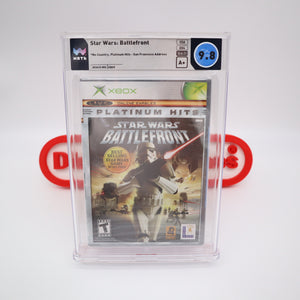 STAR WARS BATTLEFRONT - WATA GRADED 9.8 A+! NEW & Factory Sealed! (XBOX)