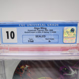 GIGA WING - CGC GRADED 10 A+! NEW & Factory Sealed! (Sega Dreamcast)