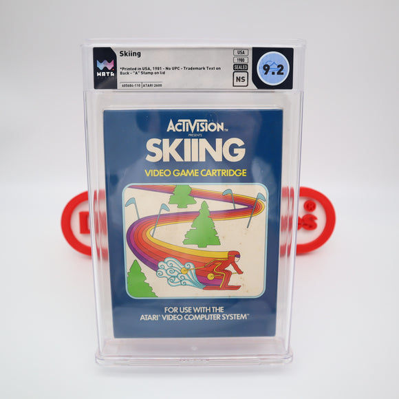 SKIING - WATA GRADED 9.2 NS! NEW & UNOPENED! (Atari 2600)