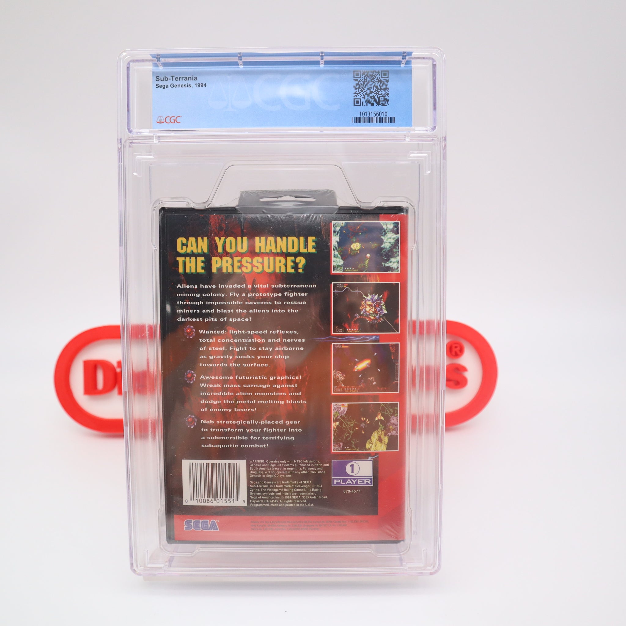 SUB-TERRANIA - CGC GRADED 9.6 A+! NEW & Factory Sealed