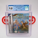 DISNEY'S ATLANTIS: THE LOST EMPIRE - CGC GRADED 9.8 A++! NEW & Factory Sealed with Authentic H-Seam! (Game Boy Advance / GBA)