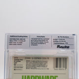 HARDWARE (1990) - REWIND GRADED 9.0 & 4 AND A HALF -STAR SEAL! NEW & Factory Sealed with Authentic H-Overlap Seam! (VHS)