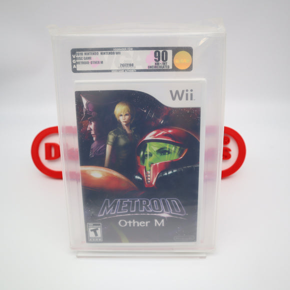 METROID: OTHER M - VGA GRADED 90 MINT GOLD UNCIRCULATED! NEW & Factory Sealed! (Nintendo WII)