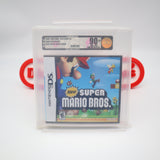 NEW SUPER MARIO BROS. BROTHERS - VGA GRADED 90+ MINT GOLD UNCIRCULATED! NEW & Factory Sealed! (Nintendo DS)