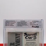 SLEEPAWAY CAMP III 3: TEENAGE WASTELAND - RARE SCREENING COPY! REWIND GRADED 9.0 & 4-STAR SEAL! NEW & Factory Sealed with Authentic H-Overlap Seam! (VHS)