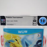 POKKEN TOURNAMENT - PERFECT/HIGHEST GRADED WATA 10 A++! NEW & Factory Sealed! (Nintendo Wii U)