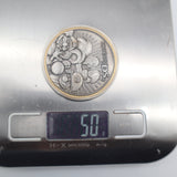 Authentic Nintendo of America DS EMPLOYEE Launch Award Trophy Coin Token with Case! With Mario, Samus & Wario! Heavy!