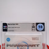 MARIO KART WORLD EDITION - WATA GRADED 10 A++! NEW & Factory Sealed! (Nintendo Wii)