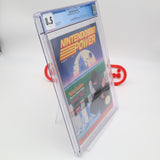 NINTENDO POWER ISSUE #5 - NINJA GAIDEN COVER - CGC GRADED 8.5