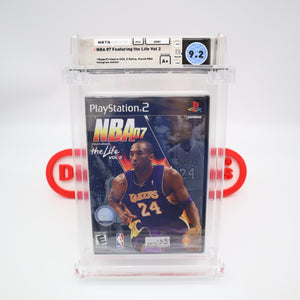 NBA 07 FEATURING THE LIFE VOL. 2 - KOBE BRYANT COVER - WATA GRADED 9.2 A+! NEW & Factory Sealed! (PS2 PlayStation 2)