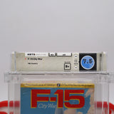 F15 / F-15 CITY WAR - WATA GRADED 7.5 B+! NEW & Factory Sealed with Authentic 3-Sided Seam! (NES Nintendo)