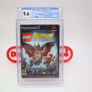 LEGO BATMAN: THE VIDEOGAME - CGC GRADED 9.6 A+! NEW & Factory Sealed! (PS2 PlayStation 2)