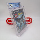 LEGO BATMAN: THE VIDEOGAME - CGC GRADED 9.6 A+! NEW & Factory Sealed! (PS2 PlayStation 2)