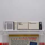 F15 / F-15 CITY WAR - WATA GRADED 7.5 B+! NEW & Factory Sealed with Authentic 3-Sided Seam! (NES Nintendo)