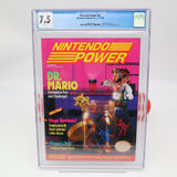 NINTENDO POWER ISSUE #18 - DR. MARIO COVER - CGC GRADED 7.5
