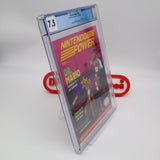 NINTENDO POWER ISSUE #18 - DR. MARIO COVER - CGC GRADED 7.5