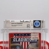 AMERICAN GLADIATORS - WATA GRADED 7.5 B+! NEW & Factory Sealed with Authentic H-Seam! (NES Nintendo)