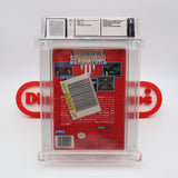AMERICAN GLADIATORS - WATA GRADED 7.5 B+! NEW & Factory Sealed with Authentic H-Seam! (NES Nintendo)