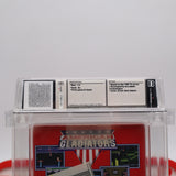 AMERICAN GLADIATORS - WATA GRADED 7.5 B+! NEW & Factory Sealed with Authentic H-Seam! (NES Nintendo)