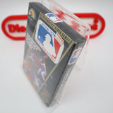 MLB / MAJOR LEAGUE BASEBALL - EARLY PRINT with ROUND SOQ - NEW & Factory Sealed with Authentic H-Seam! (NES Nintendo)