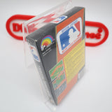 MLB / MAJOR LEAGUE BASEBALL - EARLY PRINT with ROUND SOQ - NEW & Factory Sealed with Authentic H-Seam! (NES Nintendo)