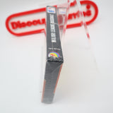 MLB / MAJOR LEAGUE BASEBALL - EARLY PRINT with ROUND SOQ - NEW & Factory Sealed with Authentic H-Seam! (NES Nintendo)