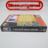 MLB / MAJOR LEAGUE BASEBALL - EARLY PRINT with ROUND SOQ - NEW & Factory Sealed with Authentic H-Seam! (NES Nintendo)
