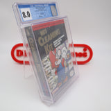 NES CLEANING KIT with SUPER MARIO COVER! CGC GRADED 8.0 A! NEW & Factory Sealed with Authentic 3-Sided Seam! (NES Nintendo)