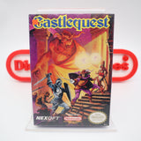 CASTLEQUEST / CASTLE QUEST - NEW & Factory Sealed with Authentic H-Seam! (NES Nintendo)