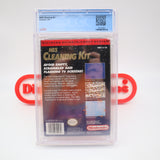 NES CLEANING KIT with SUPER MARIO COVER! CGC GRADED 8.0 A! NEW & Factory Sealed with Authentic 3-Sided Seam! (NES Nintendo)