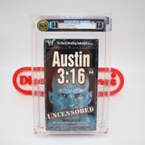 WWF WWE STONE COLD STEVE AUSTIN 3:16 UNCENSORED - IGS GRADED 8 BOX & 8 SEAL! NEW & Factory Sealed with Authentic V-Overlap Seam! (VHS)