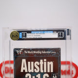 WWF WWE STONE COLD STEVE AUSTIN 3:16 UNCENSORED - IGS GRADED 8 BOX & 8 SEAL! NEW & Factory Sealed with Authentic V-Overlap Seam! (VHS)
