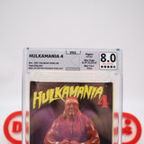 WWF HULKAMANIA 4 IV - REWIND GRADED 8.0 & 4.5-STAR SEAL! NEW & Factory Sealed with Authentic H-Overlap Seam! (VHS)