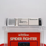 SPIDER FIGHTER - WATA GRADED 9.6 NS! NEW & Factory Sealed! (Atari 2600)