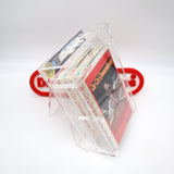 THE TEN COMMANDMENTS (DOUBLE VHS!) IGS GRADED 8 BOX & 8 SEAL! NEW & Factory Sealed with Authentic V-Overlap Seam! (VHS)
