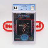 SECTION-Z - TRUE FIRST PRINT CARDBOARD HANGTAB & NO "MADE IN JAPAN!" - CGC GRADED 6.5 A! NEW & Factory Sealed with Authentic H-Seam! (NES Nintendo)