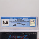 SECTION-Z - TRUE FIRST PRINT CARDBOARD HANGTAB & NO "MADE IN JAPAN!" - CGC GRADED 6.5 A! NEW & Factory Sealed with Authentic H-Seam! (NES Nintendo)