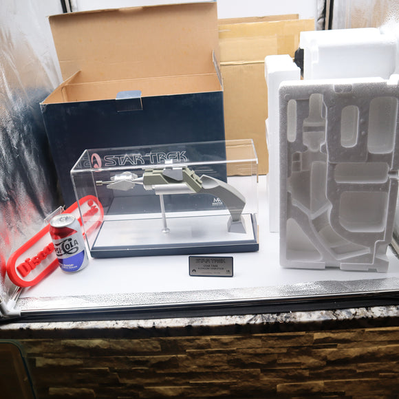 STAR TREK MASTER REPLICAS ST-104 KLINGON DISRUPTOR LIMITED EDITION #745/1500! WITH ORIGINAL BOX & SHIPPING CARTON!