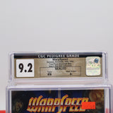WARPSPEED / WARP SPEED (POP ZERO GAME!) CGC GRADED 9.2 A+! NEW & Factory Sealed with Authentic 3-Sided Seam! (Sega Genesis)
